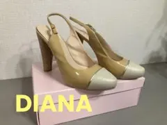 DIANA ダイアナ　エナメルハイヒールパンプス　〔24cm〕