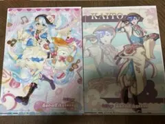 SNOWMIKU 2026 クリアビジュアルポスター MIKU KAITO 2点