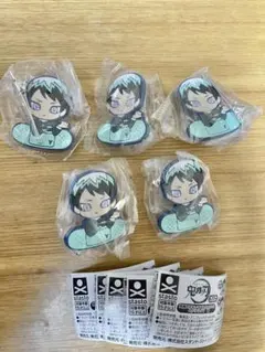 鬼滅の刃 きゃらばんちょう ヘアクリップ 愈史郎 5点セット