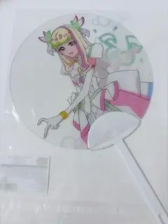 キミプリ展 キミとアイドルプリキュア展 クリアうちわ キュアズキューン ライブ