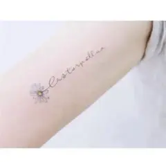 タトゥーシール　　菊の花