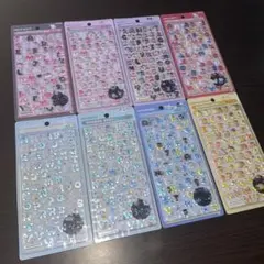 【正規品】おまけ付きサンリオボンボンドロップシールmoji 全8種コンプセット