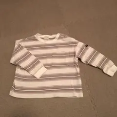プティマイン　ボーダー　長袖トップス　90cm