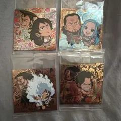 ワンピース ウエハースステッカー4枚入り