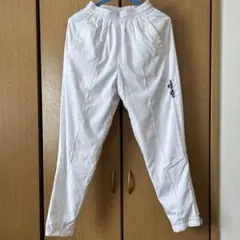 ellesse ホワイトパンツ サイドポケット付き