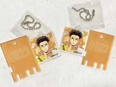 鬼滅の刃 極楽湯 2024 銭湯錠風キーホルダー 悲鳴嶼行冥①