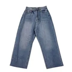 Classical Elf デニム ワイドパンツ M ヴィンテージ風 ゆったり