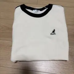 KANGOL ワッフル 半袖Tシャツ ホワイト L