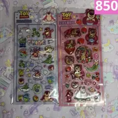 大人気トイストーリーボンボンドロップ風シール2枚セット