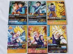 ドラゴンボールカードセット 6枚孫悟飯のサムネイル