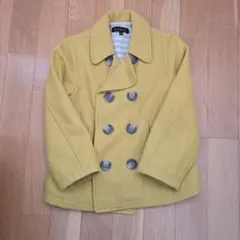 A CAN B イエローダブルブレストコート 110