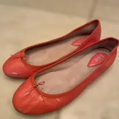 BLOCH オレンジ バレエシューズ 38のサムネイル