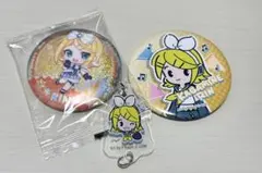 鏡音リン 鏡音レン 缶バッジ アクリルキーホルダー - メルカリ