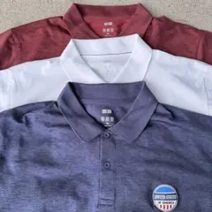 22SS UNIQLO ドライポロシャツ 3XL 3枚セット