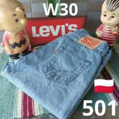 a1507 levis ユーロリーバイス 501 W30 ブラック
