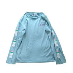 475 しなこちゃん しなこ ロンT 袖プリント Lサイズ