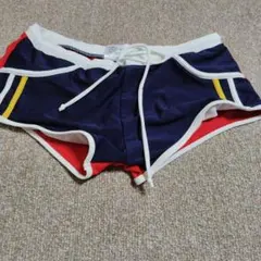 101 AQUAX 水着 Lサイズ ネイビー/レッド