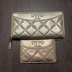 キルティング　ToryBurch　トリーバーチ　カードケース　長財布　セット