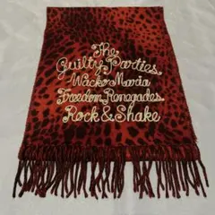 WACKO MARIA レオパード柄マフラー