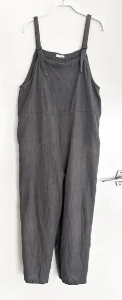 最終値下げ】 フォグリネンワーク×ネストローブ リネンサロペット