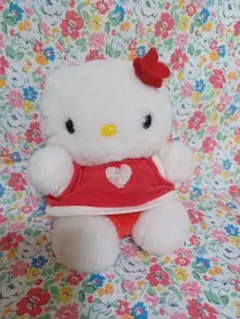 激レア BIG ハローキティ ぬいぐるみ サンリオ カオハナ - メルカリ