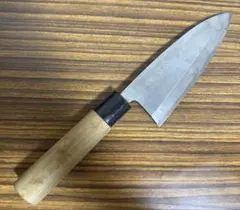 杉本 河越 出刃包丁 和包丁 在銘 中古品 - メルカリ