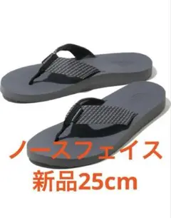 【新品】ノースフェイス フリップ　サンダル　 グレー 25cmユニセックス