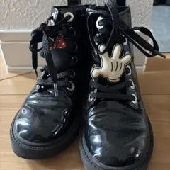 ミッキー・ミニーマウスチャーム付きブーツ