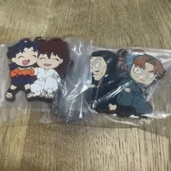 忍たま乱太郎 ガチャ ラバーストラップ 山田利吉＆伝蔵 土井＆きり丸