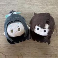 魔道祖師 フェイスぬいぐるみキーホルダー　魏無羨　藍忘機