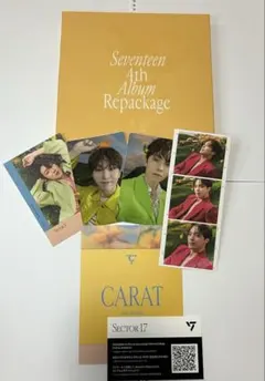 セブチ seventeen ジョンハン トレカ CD付き SECTOR17 - メルカリ