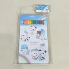 新品★カミオジャパン 12色色鉛筆 パンダデザインのサムネイル