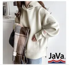 クラシカルエルフ JAVA ダンボールニットパーカー グレージュ S スウェット