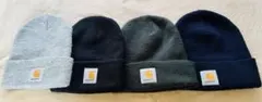Carhartt ニット帽 4色セット(BL,NV,KAH,GY)