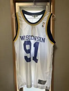 【美品】ウォリアーズ クリス・ウェバー ユニフォーム NBA WARRIORS クリス・ウェバー WEBBER #4 ゴールデンステイト