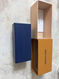 LOUIS VUITTON ネイビー ボックス 大