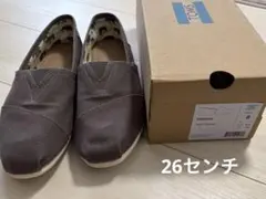 TOMS Classics Ash Canvas メンズ スリッポン