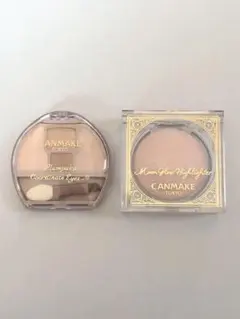 【美品】CANMAKE キャンメイク 涙袋用アイシャドウ ハイライト 2点セット