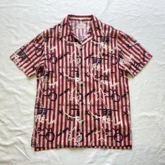 Nudie Jeans 総柄 半袖 オープンカラーシャツ S 美品のサムネイル