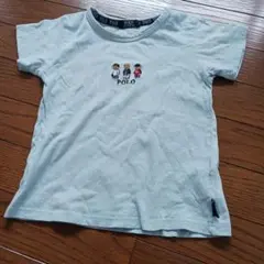 POLO 水色 Tシャツ　120　最終値下げ済み