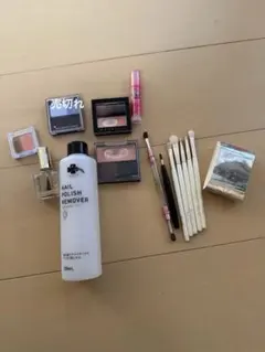 コスメセット チーク ネイルリムーバー ブラシ