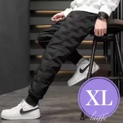 LL あったかジョガーパンツ メンズ スポーツ アウトドア 2L XL 防寒