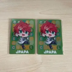 カラフルピーチ　じゃぱぱ　ウエハース2 デフォ　二枚セット