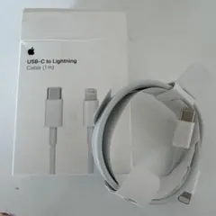 Apple 純正 lighteningケーブル 1m