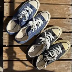 CONVERSE ローカット スニーカー 2足セット　US5.5 24.5cm