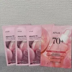 anua ピーチナイアシンセラムマスク 4枚
