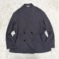 ジャーナルスタンダード　ダブルジャケット　テーラードジャケット　グレー　薄手　M