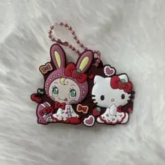 ハローキティ メゾピアノ ベリエちゃん ラバーキーホルダー