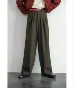 【M's braque】25AW tucked buggy pants