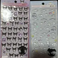 ボンボンドロップミニシール　サンリオ　シナモン　クロミ